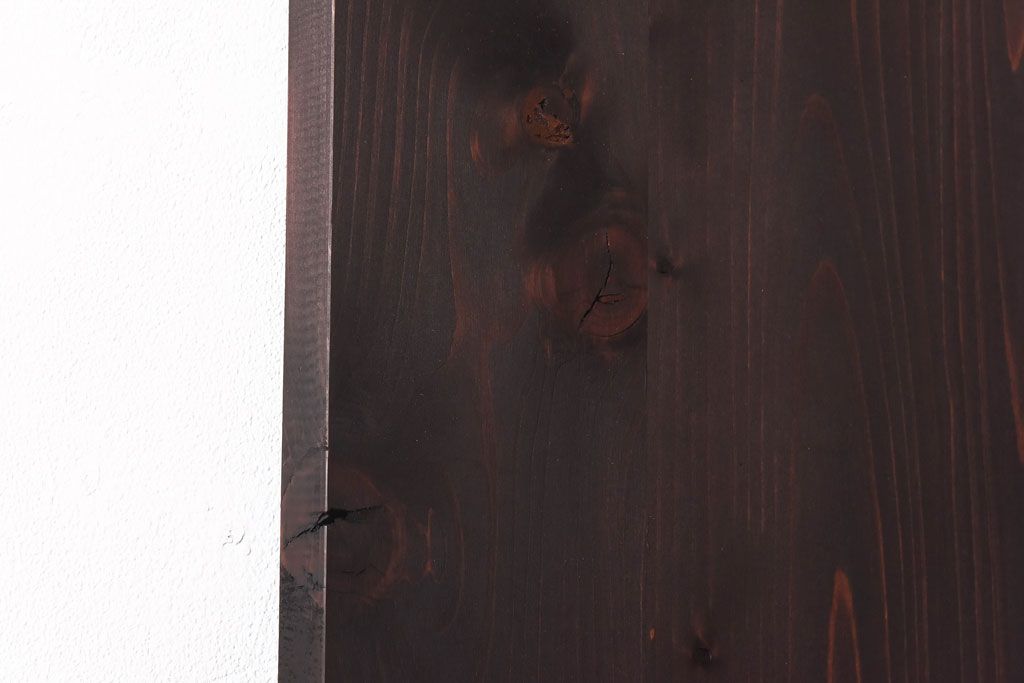 ラフジュ工房オリジナル ディスプレイに活躍する薄型アイアンラック【小】(陳列棚、飾り棚)(1)